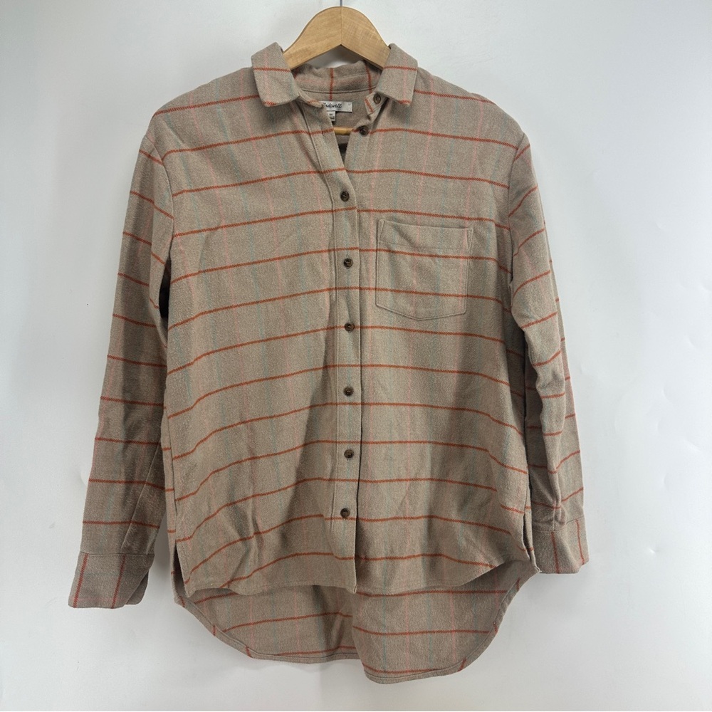 Madewell Flannel Sunday Shirt in Keene Plaid - Picture 5 of 9